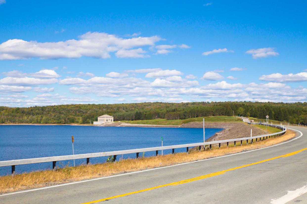 New York City water supply at Neversink Reservior