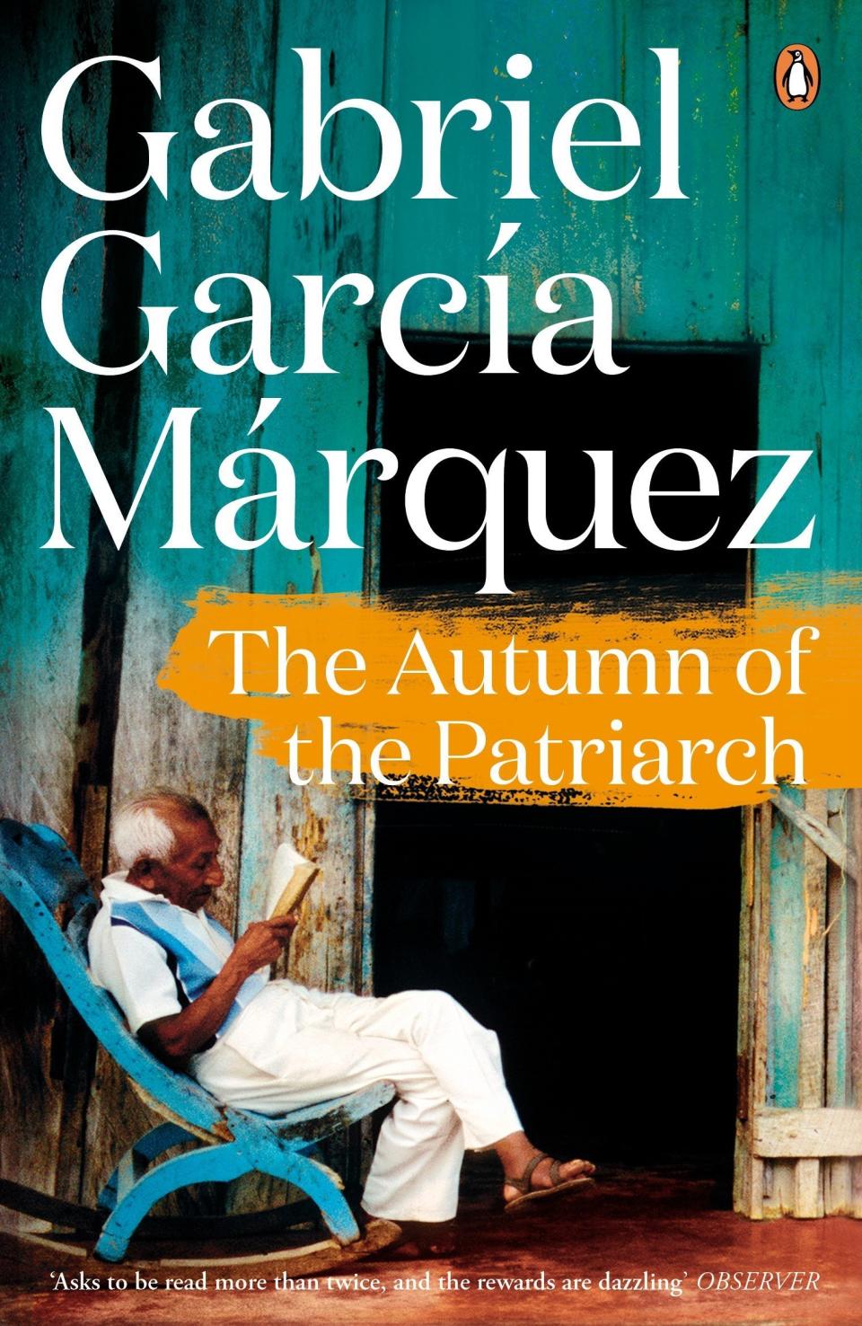 "Gabriel Garcia Marquez's whole catalogue, particularly <i>Autumn of the Patriarch.<strong>&nbsp;</strong></i>His genre-shattering explorations of narrative storytelling are challenging, numbing, confusing, and chaotic but also masterful navigations, in which stream-of-conscious fever dreams and magical realism interplay in enriching, (at the time) altogether new written experiences." -- <i>Lance Gould, Executive Editor of Special Projects</i><br /><br />Image via <a href="http://www.amazon.com/The-Autumn-Patriarch-Marquez-2014-ebook/dp/B00HVPSXMY">Amazon</a>