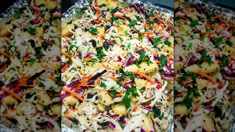 Hawaiian coleslaw