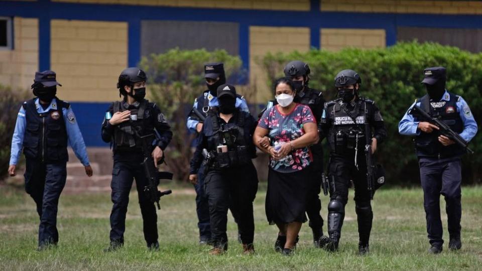 Herlinda Bobadilla fue capturada en el departamento de Colón, centro de operaciones del Clan Montes Bobadilla.