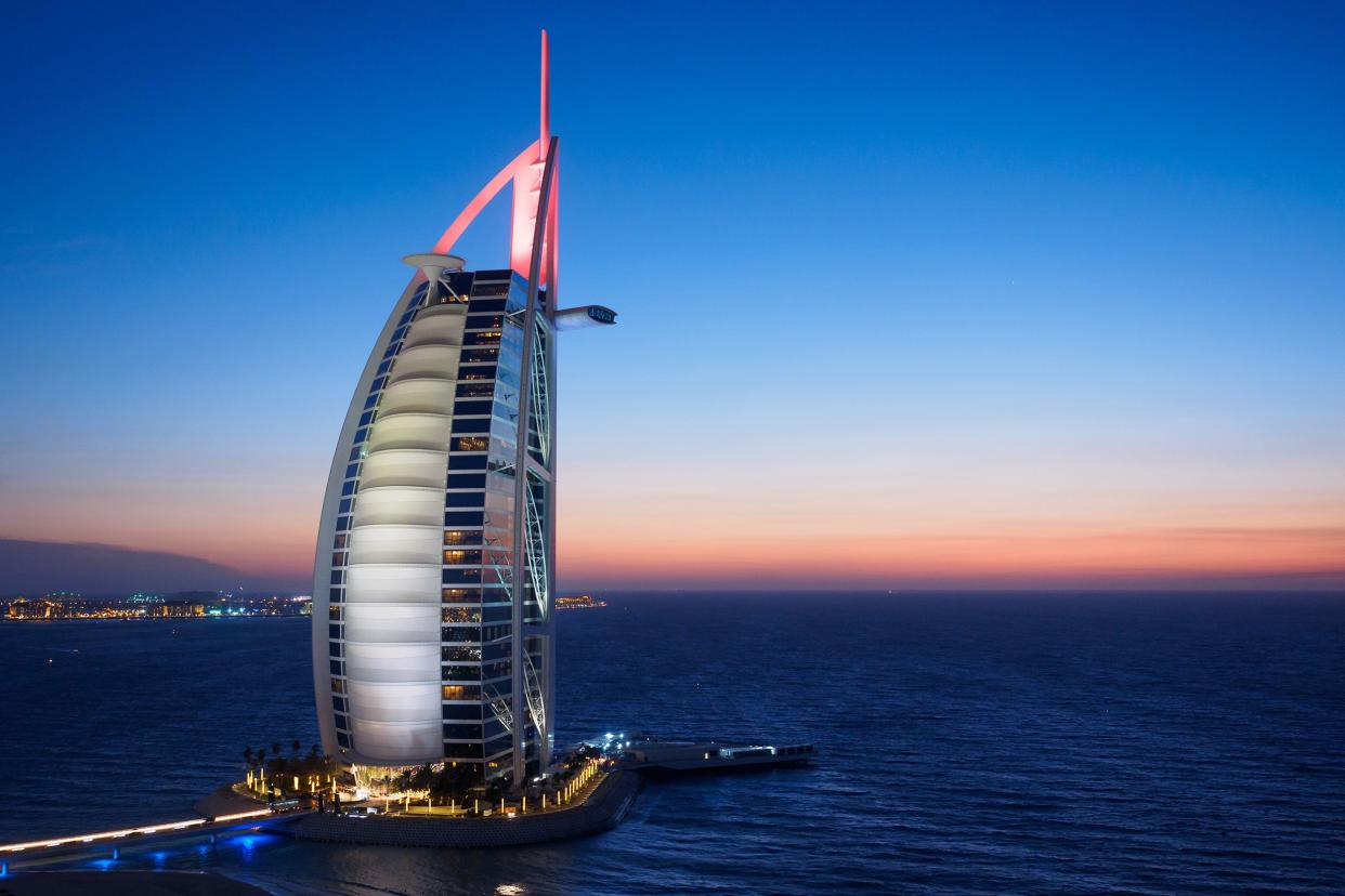 Burj Al Arab in Dubai, United Arab Emirates