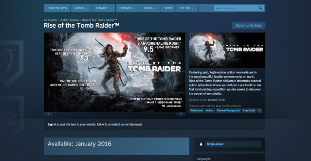 Steam PC games releasing on January 11