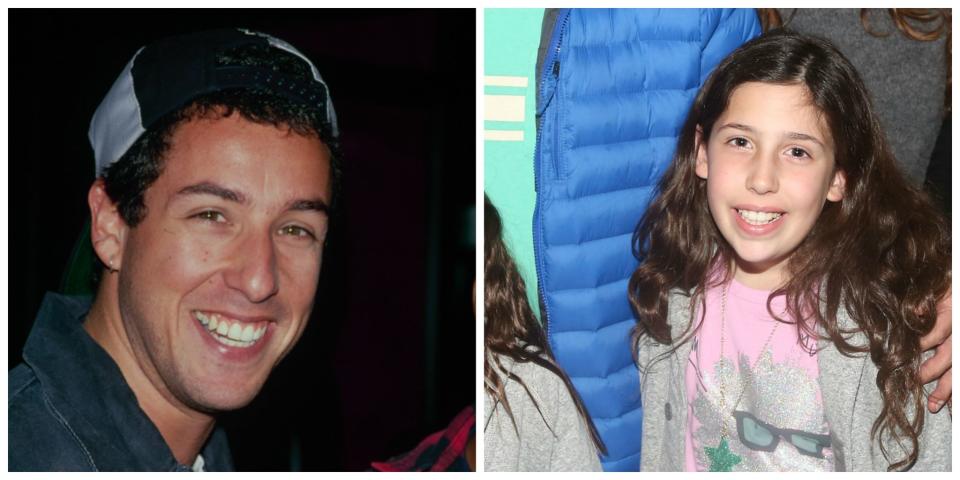 Adam Sandler and daughter Sadie Sandler