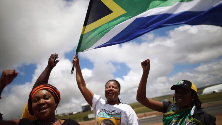 The Funeral Of Former South African President Nelson Mandela Is Held At His Tribal Home