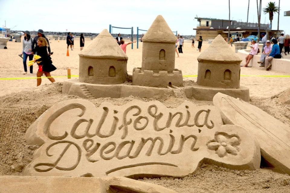 Newport Beach is a classic California setting for a sand art festival