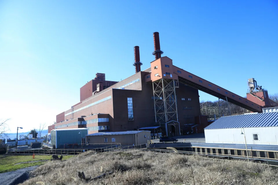 The Danskammer power plant in the town of Newburgh on December 9, 2022. 