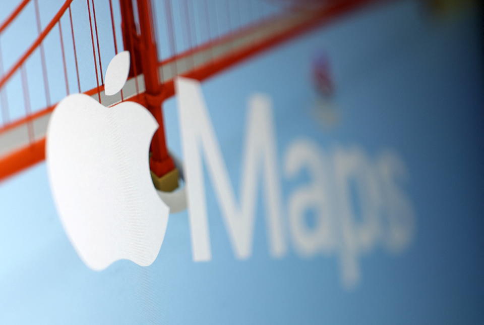 Apple Maps app logo is seen in this illustration taken, August 22, 2022. REUTERS/Dado Ruvic/Illustration