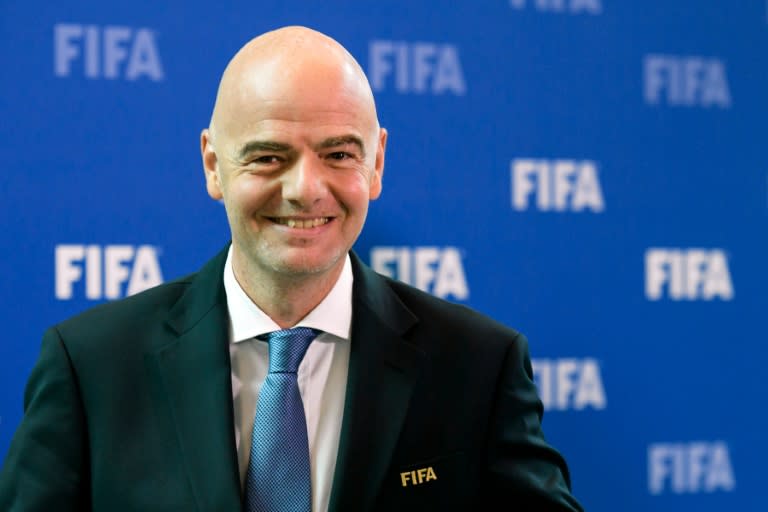 FIFA president Gianni Infantino took the helm of football's governing body in February 2016