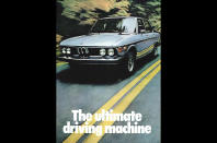 <p>In the early ‘70s <strong>Bob Lutz</strong> became head of sales and marketing for <strong>BMW</strong>; at the time it was very unusual for a German car company to have a foreigner - in this case an American - in such a senior role. But as BMW wanted to better establish itself in the American market, he proved an inspired choice. Disappointed with its underwhelming US slogan at the time - '<strong>The Sportsman’s Car'</strong> - he wanted a better way to establish the brand in the minds of the US consumer, and worked with advertising agency <strong>Ammirati & Puris</strong> to decide on a new slogan to establish BMW cars as the keen driver’s choice.</p><p><strong>'The</strong> <strong>Ultimate Driving Machine'</strong> was the result – it simply conveyed its message without ambiguity. But, crucially, at a time when many competitor cars were designed for comfort, BMWs largely delivered on the promise. The company started using the slogan in the United States in 1973, was widely adopted in other markets thereafter, and quickly became synonymous with the marque.</p>