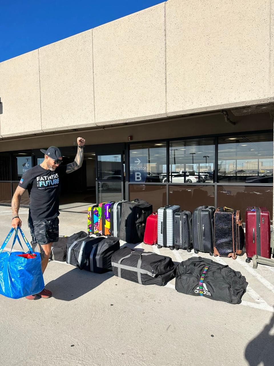 Luke Kayyem flew to Maui on Aug. 13, 2023 with 10 suitcases and four duffel bags filled with items for the community affected by wildfires in Maui