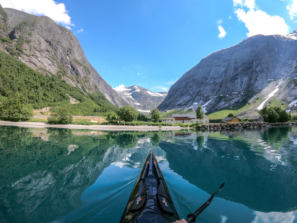 Kayaking in Norway