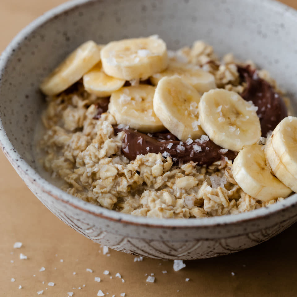 Chocolate-Banana Overnight Oats