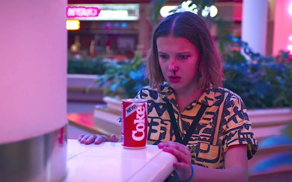 New Coke, as seen on Stranger Things - Netflix