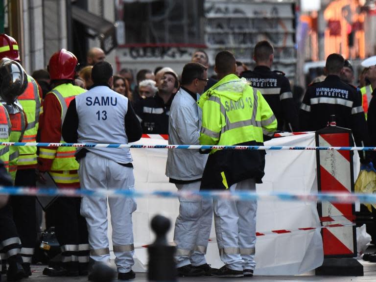 Marseille attack: France police shoot man dead after knife assault on four people