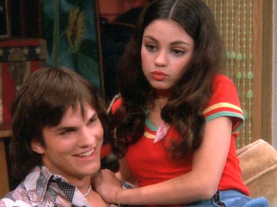 Mila Kunis as Jackie on the series premiere of "That '70s Show."
