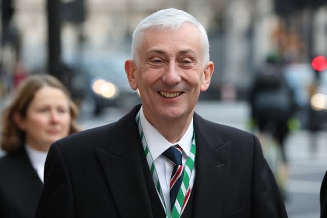 Sir Lindsay Hoyle 