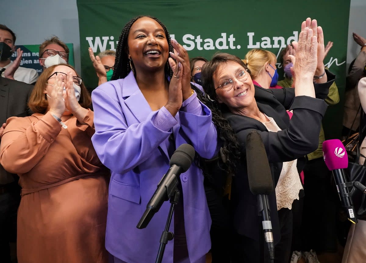 ALEMANIA-MINISTRA DE RAZA NEGRA (AP)