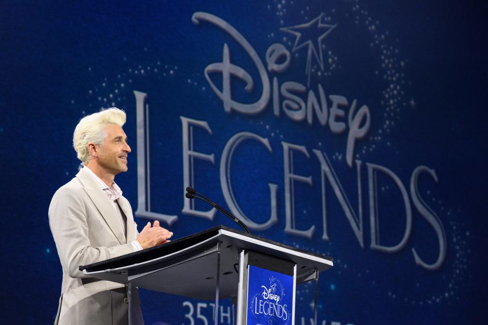 Patrick Dempsey white/platinum blonde hair D23