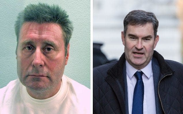 Justice Secretary David Gauke, right, told the Parole Board chief that his position was untenable in the wake of the John Worboys case - PA