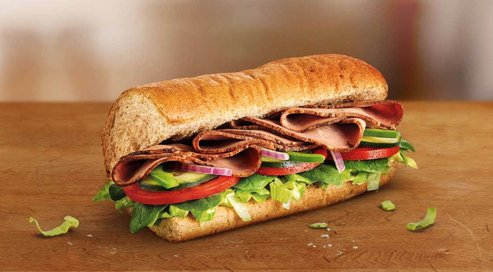 Subway: Roast Beef Sandwich