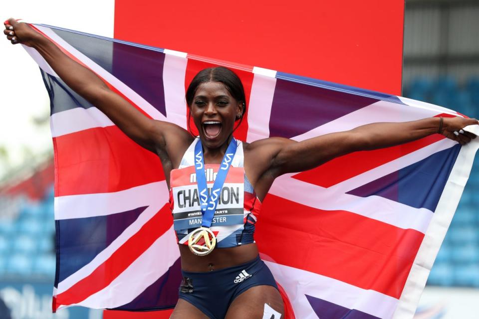 Neita completed the first women’s sprint double at the British Championships since 2010   (Getty Images)
