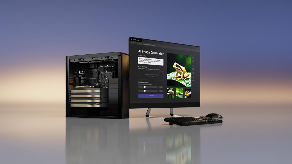  An Nvidia workstation 