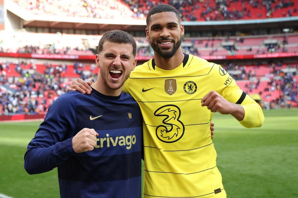 Mason Mount and Ruben Loftus-Cheek proved desivice for Chelsea at Wembley (The FA via Getty Images)