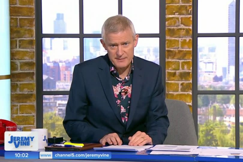 Jeremy Vine on the Jeremy Vine show