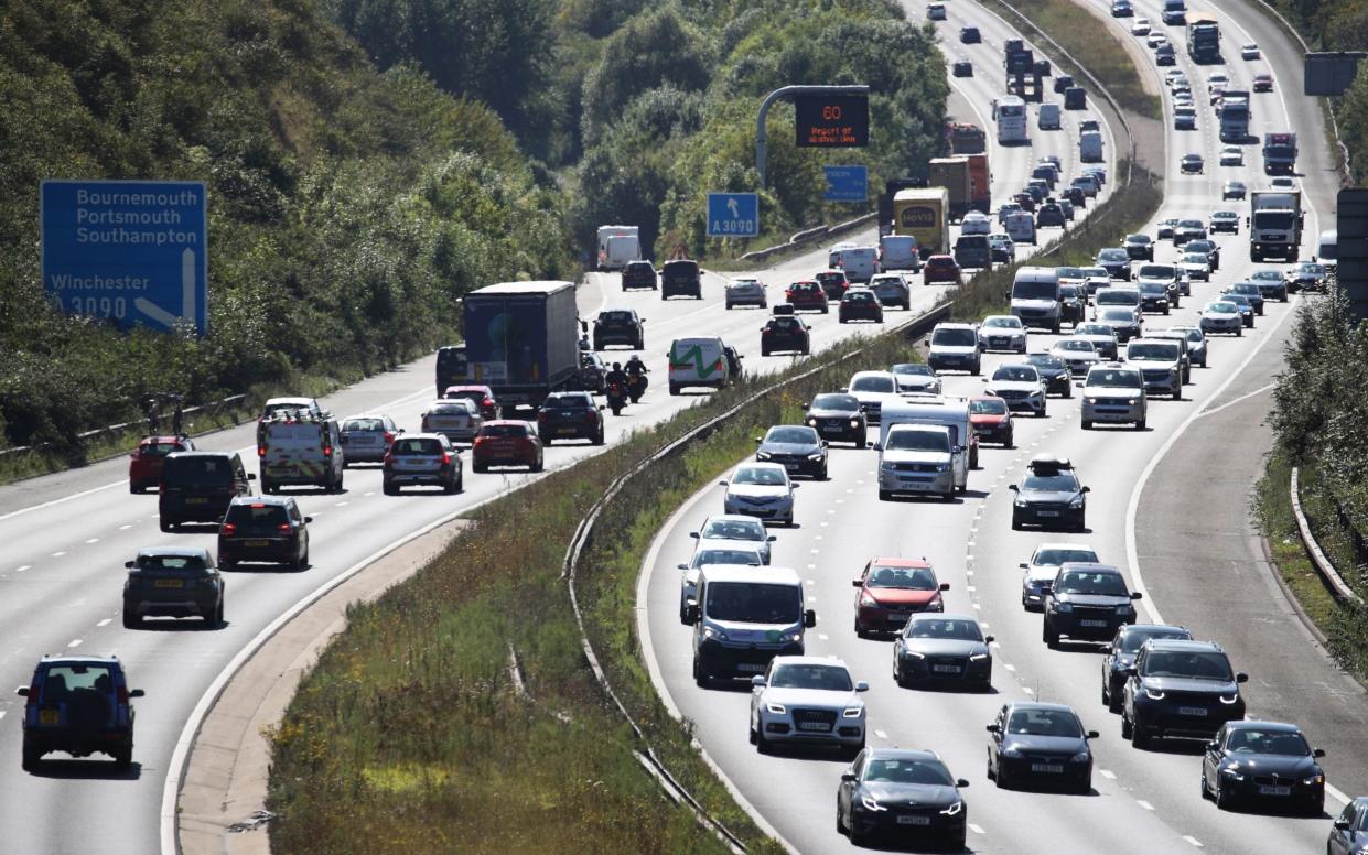 A quarter of people killed or seriously injured on Britain's roads between 2013 and 2015 were in crashes that involved a younger driver  - PA