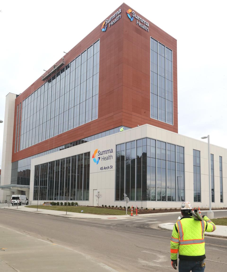 The newly completed Juve Family Behavioral Health Pavilion is on the Summa Akron City Hospital campus. The new facility will begin treating patients Jan. 24.