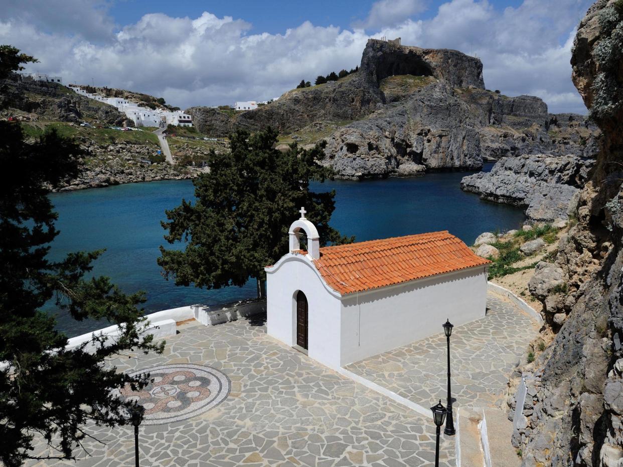 The picturesque St Paul's chapel has banned foreign weddings: Saffron Blaze