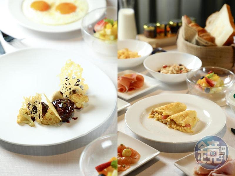 慕舍酒店旗下米其林一星餐廳供應早餐時段，每日限量8份。