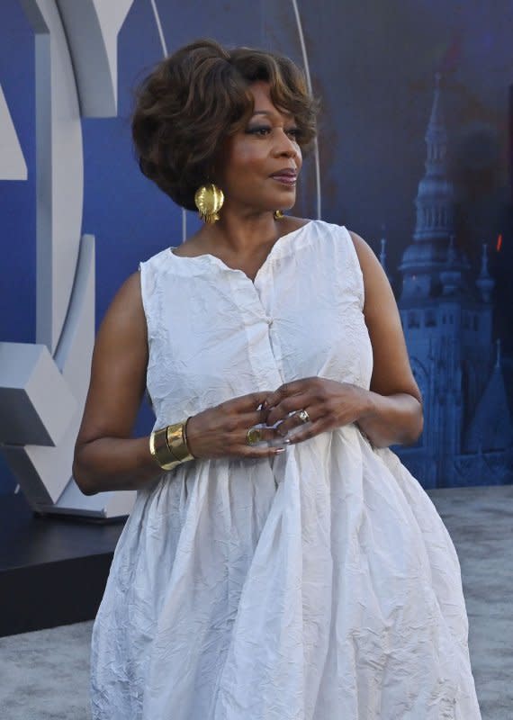 Alfre Woodard attends Netflix's premiere of "The Gray Man" at the TCL Chinese Theatre in the Hollywood section of Los Angeles on July 13, 2022. The actor turns 71 on November 8. File Photo by Jim Ruymen/UPI