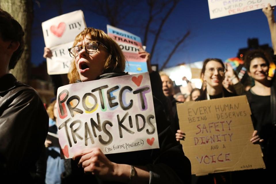 Community Education Council District 2 voted on Resolution #248 on Wednesday, which calls for a comprehensive review of NYC DOE’s Guidelines on Gender that allowed transgender athletes to participate in girls’ sports. Getty Images