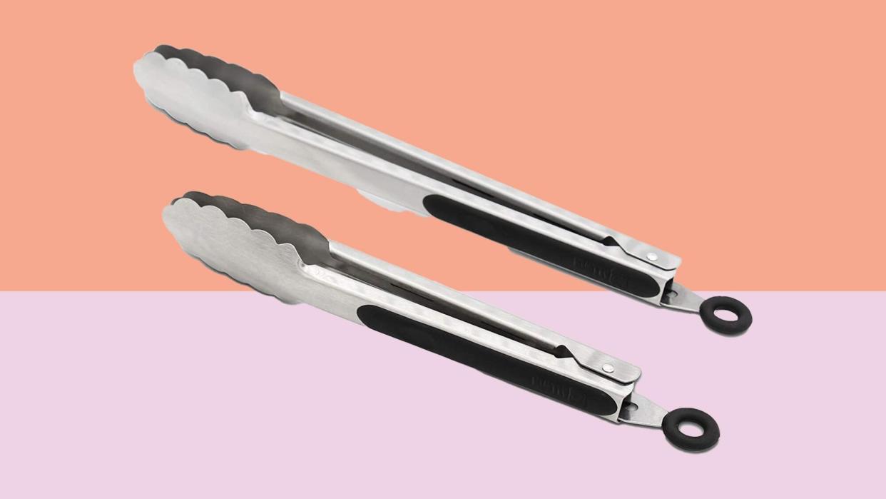 304 Stainless Steel Kitchen Cooking Tongs