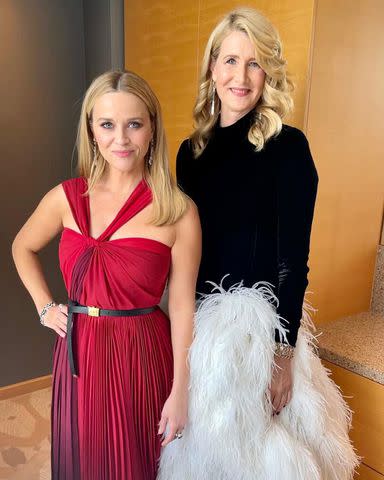 Reese Witherspoon/Instagram Reese Witherspoon and Laura Dern