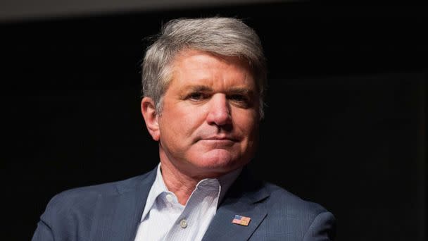 PHOTO: In this Sept. 24, 2022, file photo, Rep. Michael McCaul appears at The Texas Tribune Festival in Austin, Texas. (Bloomberg via Getty Images, FILE)