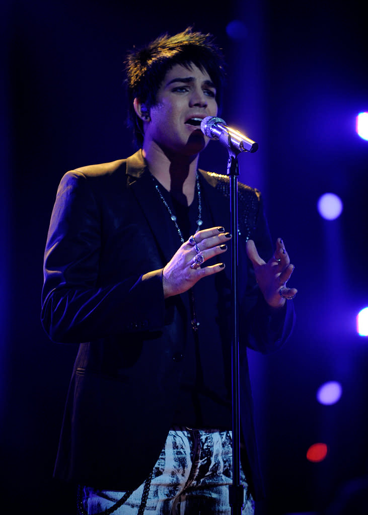 Adam Lambert performs "No Boundaries" (Winner's Single) on "American Idol."