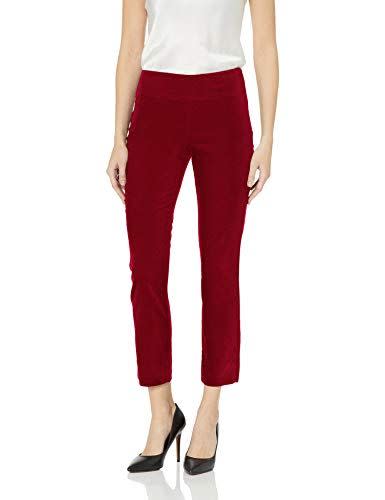 4) NIC+ZOE Women's Stretch Velvet Pants