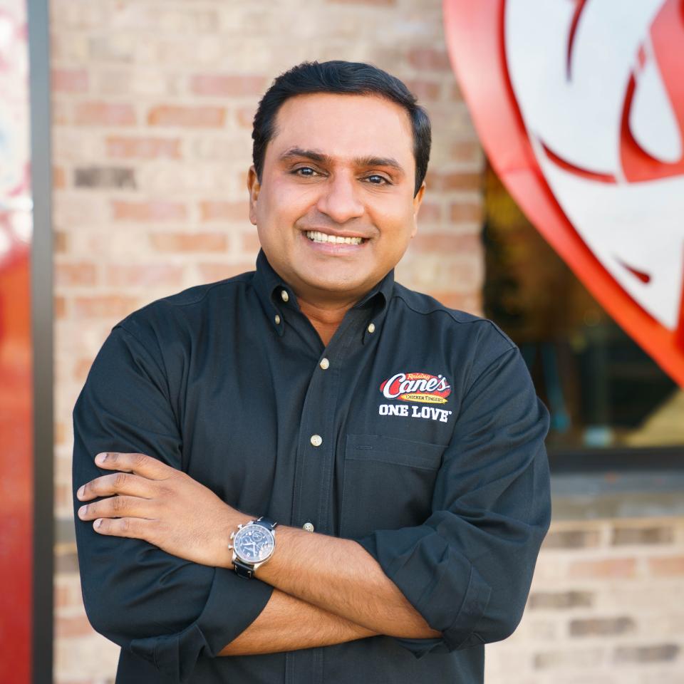 Raising Cane's Chicken Fingers Chief Operating Officer and co-CEO AJ Kumaran.