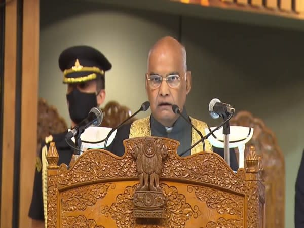 President Ram Nath Kovind while addressing the 19th Annual Convocation of the University of Kashmir