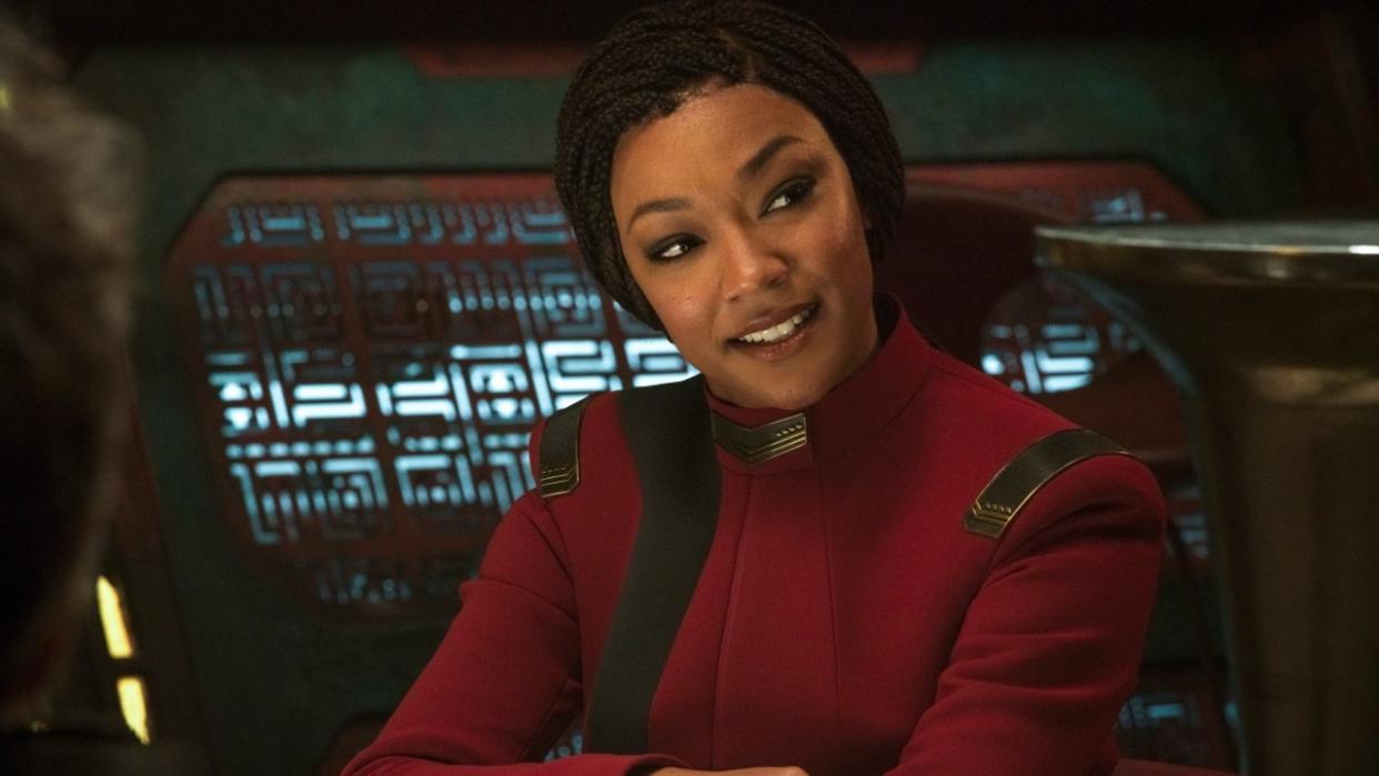  Michael Burnham on Star Trek: Discovery. 