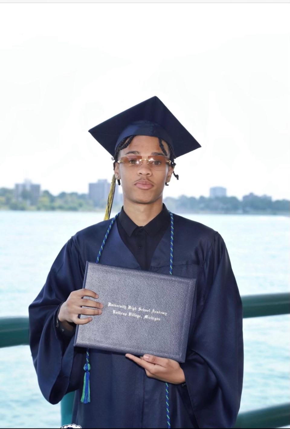 Khalil Amari Allen, 18, was shot and killed in Detroit on July 11, 2023, just weeks before heading off to college.