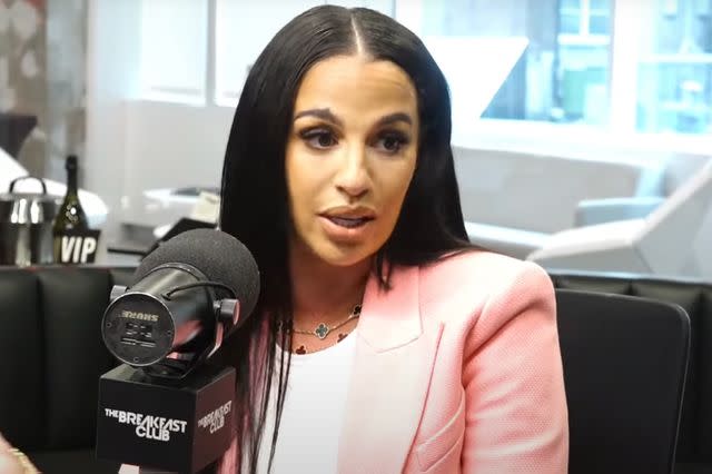 <p>Breakfast Club Power 105.1 FM/ Youtube</p> Crystal Renay on The Breakfast Club