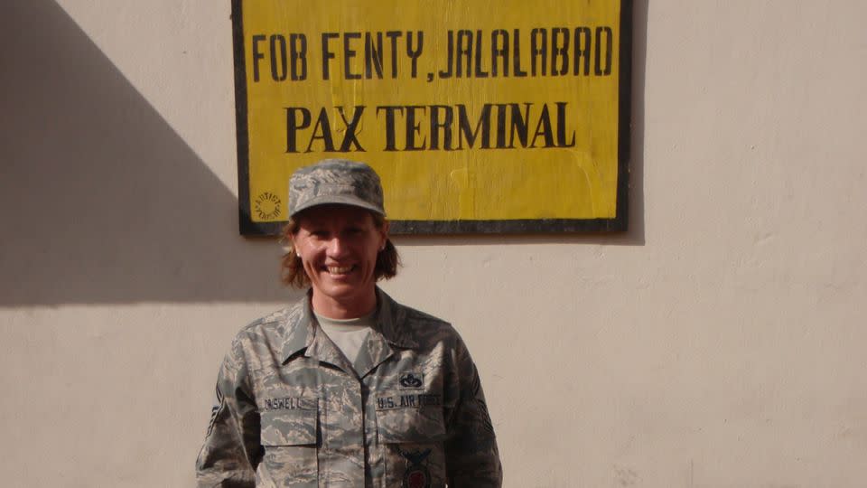 Deanne Criswell while deployed overseas with the Colorado Air National Guard. - Courtesy Deanne Criswell