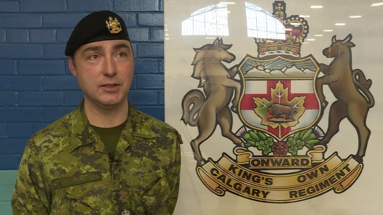 Calgary reserve unit gets simulated combat training