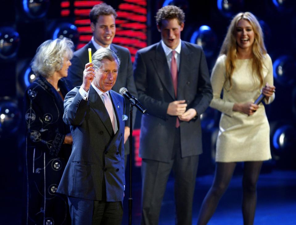 Prince Charles speaks at the 2006 Prince's Trust concert