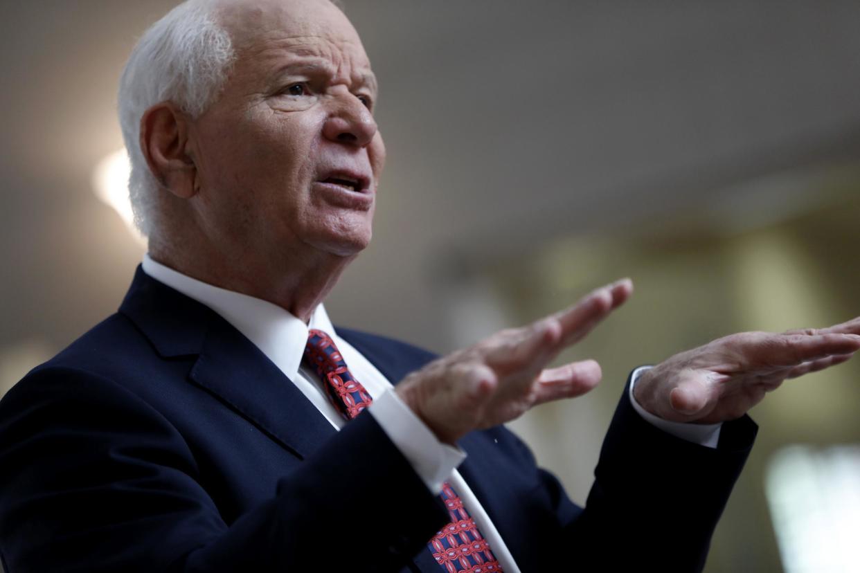 Senator Ben Cardin has proposed fining Americans who support boycotts of Israel: Aaron P Bernstein/Getty Images