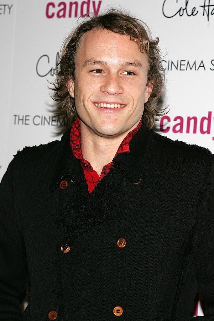 Ledger at the screening of "Candy" 2006