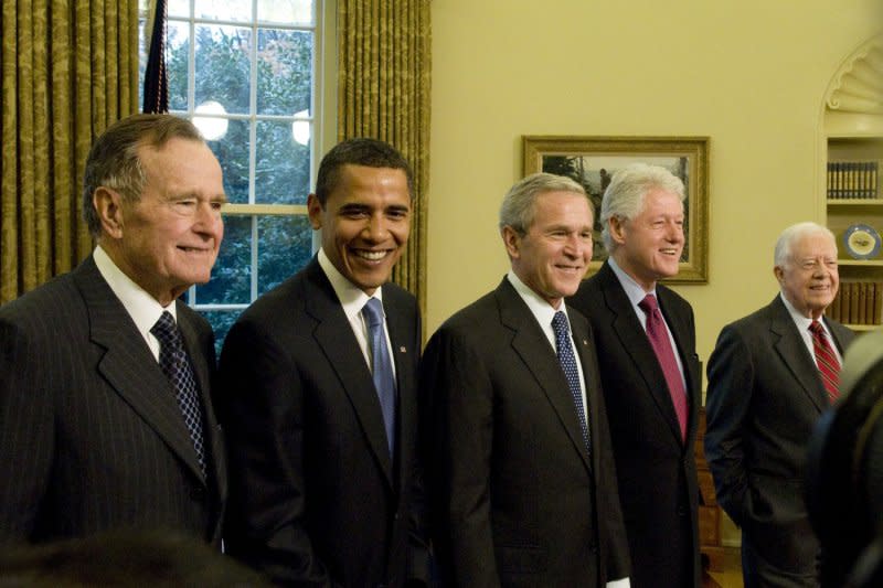 The effort was being led by the George W. Bush Presidential Center in Dallas. And other presidential centers from as recent as Obama and as far back as Hoover. File Photo by Ron Sachs/UPI